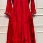 Ruby Blossom Mull Chanderi Suit Set (RT1019)