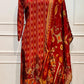 Ruby Ikat Elegance Butter Crepe Suit Set (RT2030)