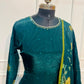 Emerald Bloom Butter Crepe Suit Set (RT2031)