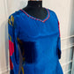 Sapphire Bloom Butter Crepe Suit Set (RT1046)