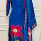 Sapphire Bloom Butter Crepe Suit Set (RT1046)