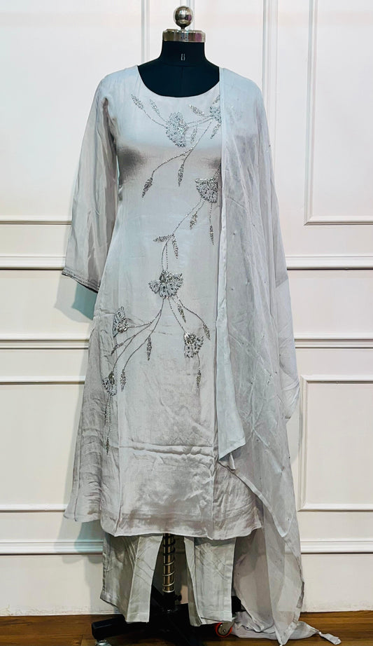 Celeste Bloom Chinon A-Line Suit Set (RT1041)
