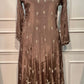Mocha Grace Chinon Anarkali Set (RT1037)