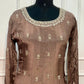 Mocha Grace Chinon Anarkali Set (RT1037)