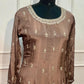 Mocha Grace Chinon Anarkali Set (RT1037)