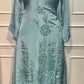 Aqua Blossom Chinon A-Line Suit Set (RT1043)