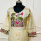Ivory Tropicana Jamdani Suit Set (RT1055)