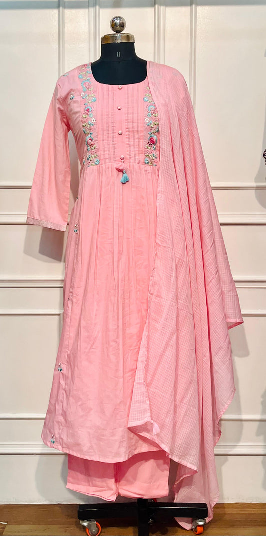 Rosewater Muse – Mull Cotton 3 Piece Suit Set (RT1061)