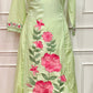 Celadon Floral Grace – Mull Cotton 3 Piece Set (RT1068)