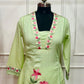 Celadon Floral Grace – Mull Cotton 3 Piece Set (RT1068)