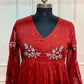 Ruby Elegance Mull Cotton Empire Cut Set (RT1082)