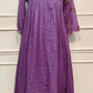 Lavender Bloom Mull Cotton Empire Cut Set (RT1081)