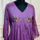 Lavender Bloom Mull Cotton Empire Cut Set (RT1081)
