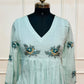 Sky Mist Mull Cotton Empire Cut Set (RT1080)