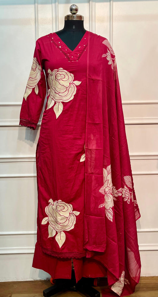 Rani Rose Cotton 3 Piece Set (RT1078)