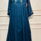 Midnight Bloom Empire Cut Mull Cotton Set (RT1085)