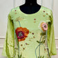 3D Floral Embroidered HO Green Suit Set (RT1072)
