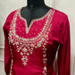Rose Majesty Dola Silk Embroidered A-Line Suit Set (RT1086)