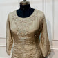 Golden Grace Chinon Embroidered Anarkali Suit Set (RT1102)