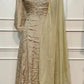 Golden Grace Chinon Embroidered Anarkali Suit Set (RT1102)