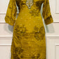 Golden Fern Chinon Printed Straight Cut Suit Set (RT1104)