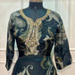 Obsidian Grace Chinon Printed Straight Cut Suit Set (RT1106)