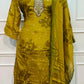 Golden Fern Chinon Printed Straight Cut Suit Set (RT1104)