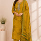 Golden Fern Chinon Printed Straight Cut Suit Set (RT1104)