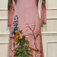 Lavender Peacock Grace Chinon A-Line 3 Piece Set (RT1111)