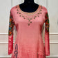 Blush Peacock Charm Chinon A-Line 3 Piece Set (RT1110)
