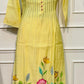 Lemon Petal – Poly Mull Chanderi 3 Piece Suit Set (RT1125)