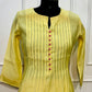 Lemon Petal – Poly Mull Chanderi 3 Piece Suit Set (RT1125)