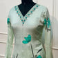 Sea Mint – Premium Chinon A Line Suit Set (RT1139)