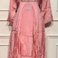 Blush Elegance Chinon Embellished Anarkali Suit Set (XL)