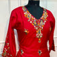 Ruby Blossom Muslin Embroidered Suit Set (RT1143)