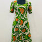 Verdant Bloom Cotton Kalamkari Dress (RT1146)