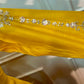 Golden Radiance Mull Chanderi Embroidered Anarkali Suit Set (RT1152)