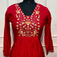 Rose Royale Premium Mull Chanderi A-Line 3 Piece Suit Set (RT1156)