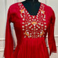 Rose Royale Premium Mull Chanderi A-Line 3 Piece Suit Set (RT1156)