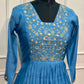 Blue Horizon Premium Mull Chanderi A-Line 3 Piece Suit Set (RT1158)