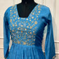 Blue Horizon Premium Mull Chanderi A-Line 3 Piece Suit Set (RT1158)