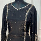 Classic Black Sparkle Premium HO A-Line Suit Set (RT1179)