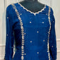 Midnight Blue Radiance Premium HO A-Line Suit Set (RT1177)