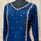 Midnight Blue Radiance Premium HO A-Line Suit Set (RT1177)