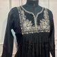 Black Majesty Premium Mull Chanderi A-Line Suit Set (RT1183)