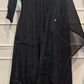 Black Majesty Premium Mull Chanderi A-Line Suit Set (RT1183)