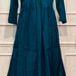 Teal Grace Premium Mull Chanderi A-Line Suit Set (RT1185)
