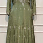 Sage Elegance Premium Chinon Embroidered Anarkali Suit Set (RT1191)