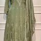 Sage Elegance Premium Chinon Embroidered Anarkali Suit Set (RT1191)