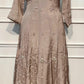 Sandstone Glow Premium Chinon Anarkali Suit Set (RT1199)